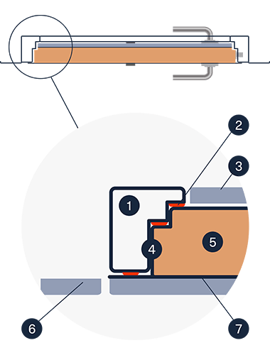 Тип 10 - вхідні двері Artiz